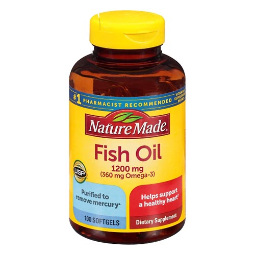 Image for Nature Made Fish Oil, 1200 mg, Softgels,100ea from PAX PHARMACY