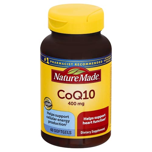 Image for Nature Made CoQ10, 400 mg, Softgels,40ea from PAX PHARMACY