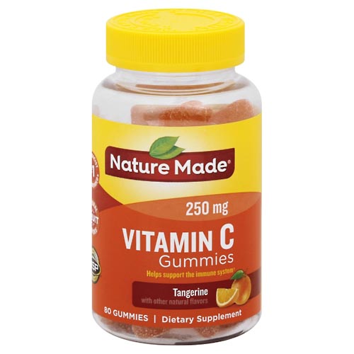 Image for Nature Made Vitamin C, 250 mg, Tangerine, Gummies,80ea from PAX PHARMACY