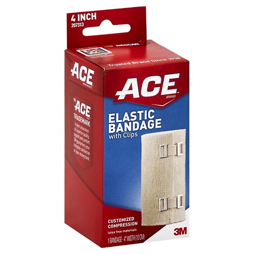 Image for Ace Bandage, Elastic, with Clips,1ea from PAX PHARMACY