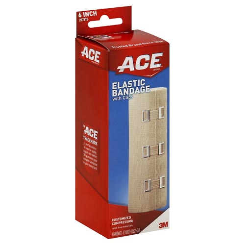 Image for ACE Elastic Bandage, with Clips, 6 Inch,1ea from PAX PHARMACY