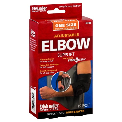 Image for Mueller Elbow Support, Adjustable, One Size,1ea from PAX PHARMACY