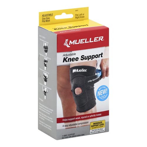 Image for Mueller Knee Support, Adjustable, One Size Fits Most,1ea from PAX PHARMACY