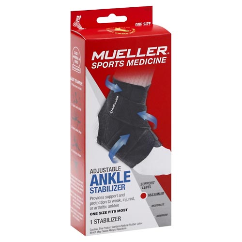Image for Mueller Ankle Stabilizer, Adjustable,1ea from PAX PHARMACY