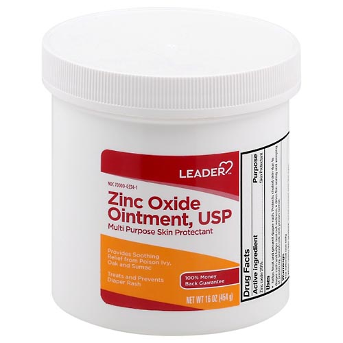 Image for Leader Ointment, Zinc Oxide, USP,16oz from PAX PHARMACY