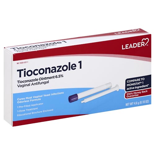 Image for Leader Tioconazole 1, Vaginal Antifungal,4.6g from PAX PHARMACY