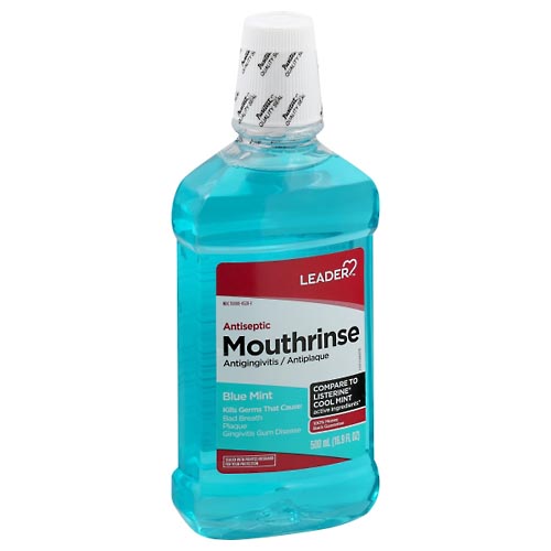 Image for Leader Mouthrinse, Blue Mint,500ml from PAX PHARMACY