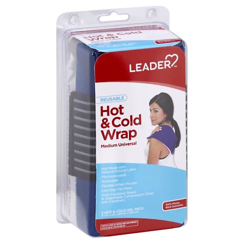 Image for Leader Hot & Cold Wrap, Medium Universal,1ea from PAX PHARMACY