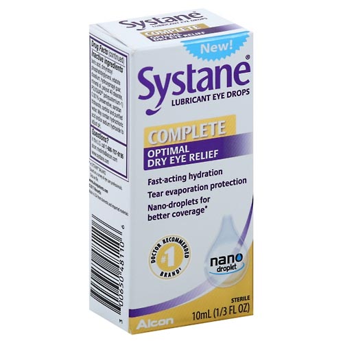 Image for Systane Eye Drops, Complete, Lubricant,10ml from PAX PHARMACY