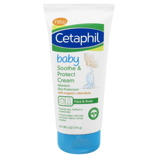 Image for Cetaphil Soothe & Protect Cream, Face & Body, Baby,6oz from PAX PHARMACY