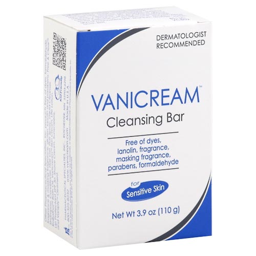 Image for Vanicream Cleansing Bar, for Sensitive Skin 3.9 oz from PAX PHARMACY
