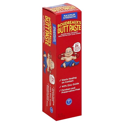 Image for Boudreauxs Butt Paste, Maximum Strength,4oz from PAX PHARMACY