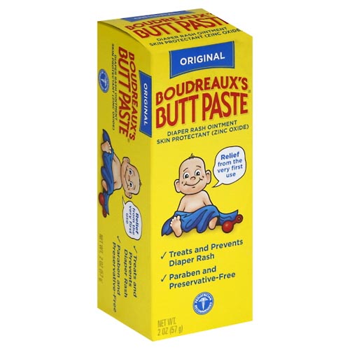 Image for Boudreauxs Butt Paste, Original,2oz from PAX PHARMACY