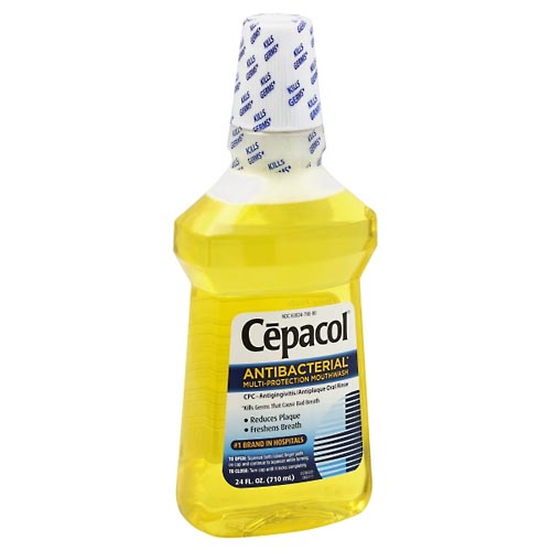 Image for Cepacol Mouthwash, Antibacterial, Multi-Protection,24oz from PAX PHARMACY