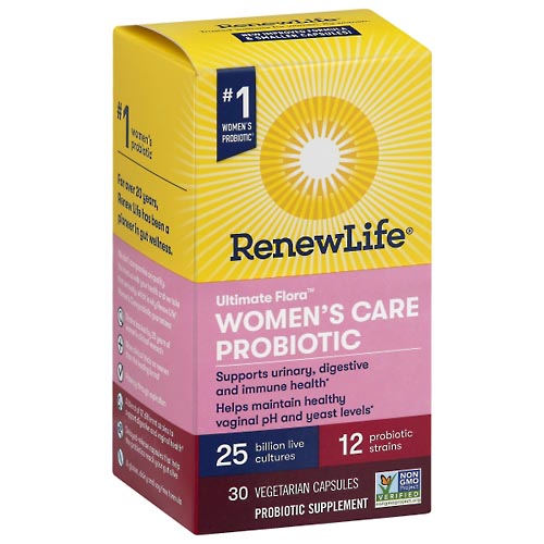 Image for ReNew Life Probiotic, Women's Care, Vegetable Capsules,30ea from PAX PHARMACY