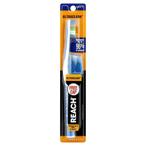 Image for Reach Ultraclean Toothbrush & Cap, Soft,1ea from PAX PHARMACY